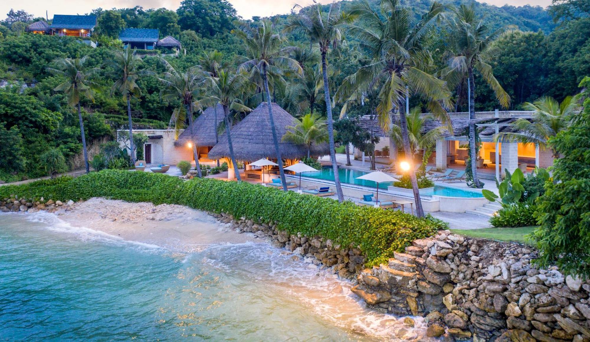 Semaya Beach Resort Tanglad Exteriör bild